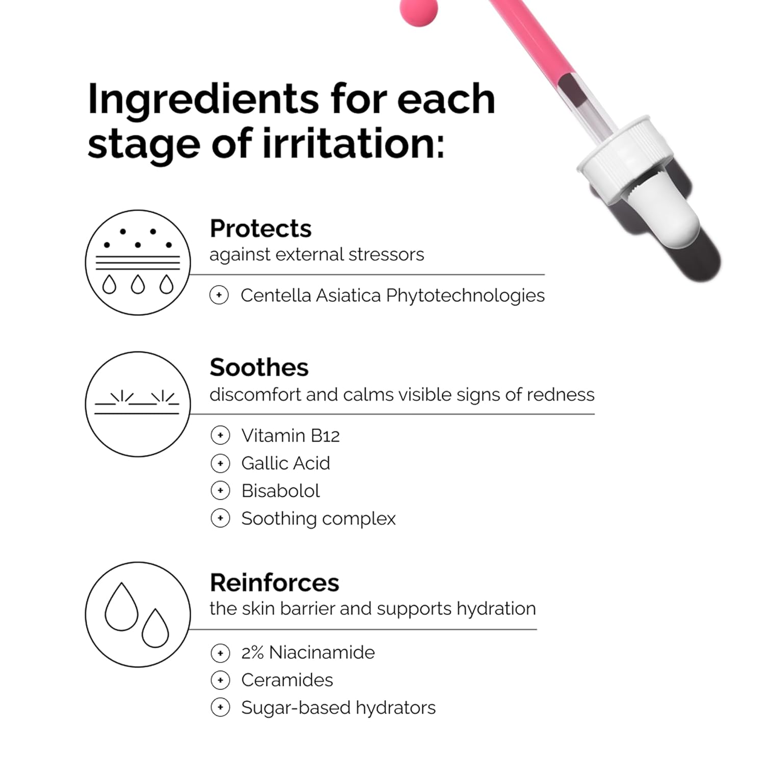 Soothing and barrier support serum Pink 30ml by the ordinary brand - Image 5